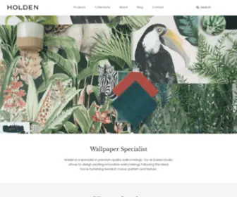 Holdendecor.co.uk(Specialist Wallpapers) Screenshot