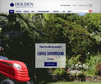 Holdengardenmachinery.co.uk(Garden Machinery Suppliers) Screenshot