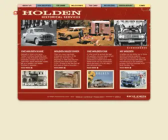 Holdenhistoricalservices.com.au(Holden Historical Services) Screenshot