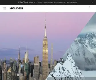 Holdenouterwear.com(Holden Outerwear) Screenshot