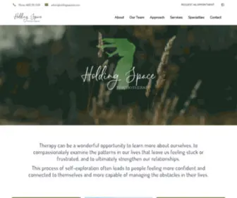 Holdingspacecle.com(Holding Space Psychotherapy) Screenshot