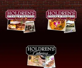 Holdrens.com(Holdren's Steaks & Seafood) Screenshot