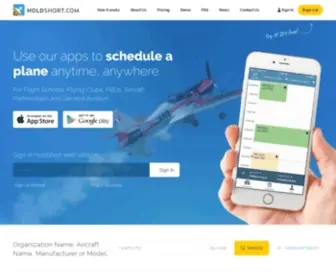 Holdshort.com(Holdshort Aviation Systems) Screenshot
