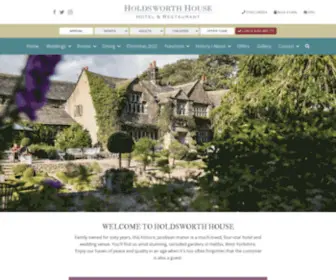 Holdsworthhouse.co.uk(Luxury Hotel West Yorkshire) Screenshot