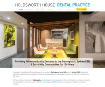 Holdsworthhousedental.com.au(Holdsworth House Dental Practice) Screenshot