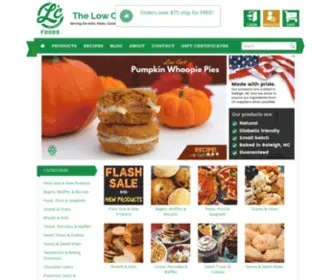 Holdthecarbs.com(LC Foods) Screenshot