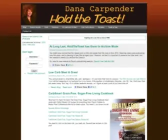 Holdthetoast.com(By Dana Carpender) Screenshot