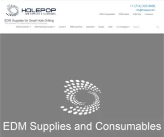 Holepop.com(Holepop EDM Supplies) Screenshot
