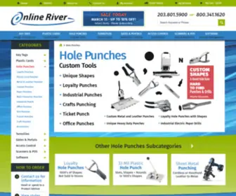 HolepunchWorld.com(Hole Punches with Custom Shapes) Screenshot