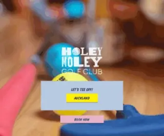 Holeymoley.co.nz(Holey Moley Golf Club) Screenshot