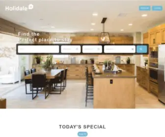 Holidale.com(Furnished Housing) Screenshot