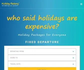 Holiday-Factory.com(Holiday Factory) Screenshot