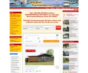 Holiday-Ferienwohnungen.com(Ferienwohnung Nordsee) Screenshot