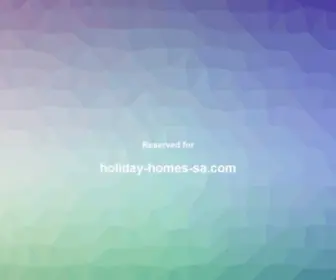 Holiday-Homes-SA.com(Holiday Homes SA) Screenshot