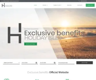 Holiday-Isles.com(Holiday Isles) Screenshot