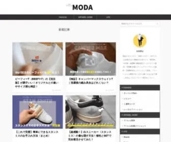 Holiday-Mood.com(MODA（モダ）) Screenshot