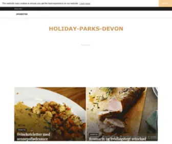 Holiday-Parks-Devon.com(Opskrifter, Ideer Og Menu Middage) Screenshot