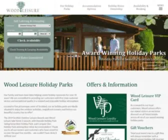 Holiday-Parks.co.uk(Wood Leisure Holiday Parks) Screenshot