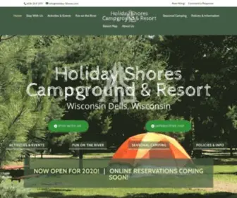 Holiday-Shores.com(Holiday Shores Campground & Resort) Screenshot