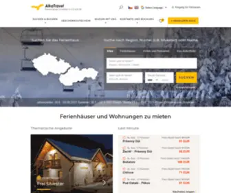 Holiday-TSchechien.com(FerienHäuser) Screenshot