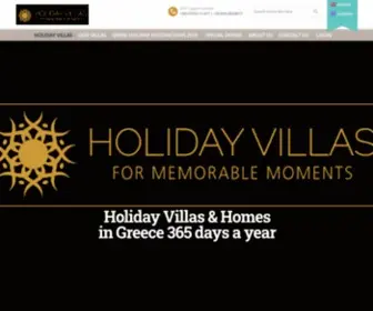 Holiday-Villas.gr(Holiday Villas) Screenshot