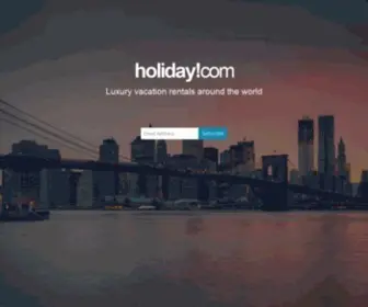 Holiday.com(Inspirational Travel Advice) Screenshot