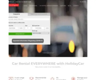 Holidaycar.com(Holiday Car Hire) Screenshot