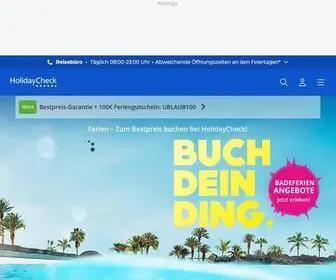 Holidaycheck.ch(Ihr Hotelbewertungs) Screenshot