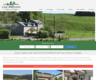 Holidaycottageinnorthumberland.co.uk(Low Alwinton Cottages) Screenshot