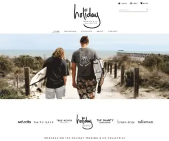 Holidaydesign.com.au(Holiday Trading and Co) Screenshot