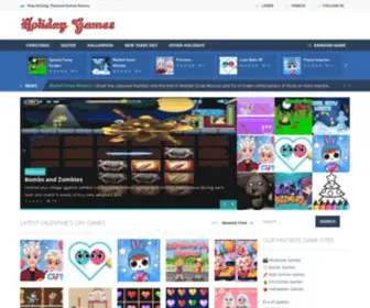 Holidayflashgames.com(Holiday Flash Games) Screenshot