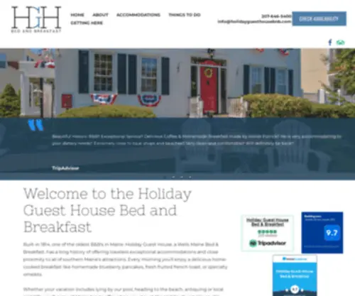 Holidayguesthousebnb.com(Holiday Guest House Bed and Breakfast) Screenshot