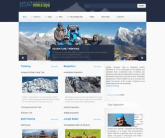 Holidayhimalaya.com(Holiday Himalaya Trek and Expedition) Screenshot