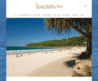 Holidayhire.com.au(The "Sands Holiday Hire") Screenshot