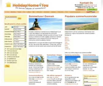 Holidayhome4You.dk(Sommerhuse i Danmark) Screenshot