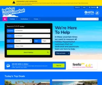 Holidayhypermarket.co.uk(Holiday Hypermarket) Screenshot