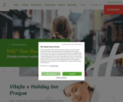 Holidayinn.cz(Holiday Inn Praha) Screenshot