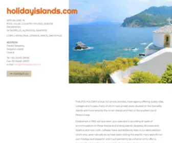 Holidayislands.com(Travel & Accommodation Services) Screenshot