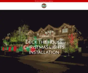 Holidaylightoc.com(Christmas Lights Installation) Screenshot