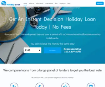 Holidayloan.co.uk(Holidayloan) Screenshot