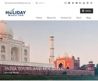 Holidaymaker360.in(Holiday Maker 360) Screenshot