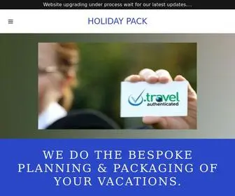 Holidaypack.com(HOLIDAY PACK) Screenshot