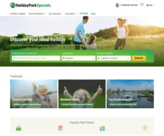 Holidayparkspecials.co.uk(The best holiday cottage deals) Screenshot