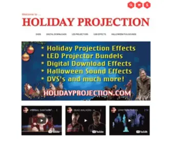 Holidayprojection.com(Holidayprojection) Screenshot