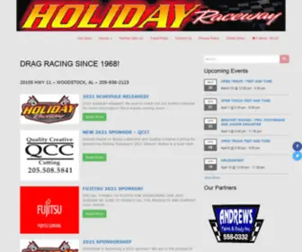 Holidayraceway.com(Drag Racing Since 1968) Screenshot