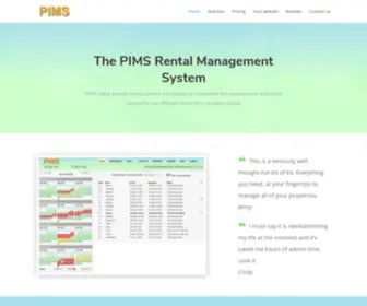 Holidayrentalmanagement.com(Vacation rental management made easy) Screenshot