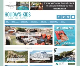 Holidaysandkids.com(Holidays and Kids) Screenshot