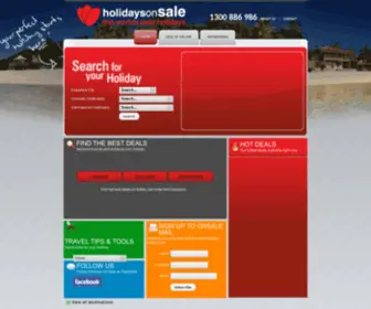 Holidaysonsale.com.au(Holidays On Sale) Screenshot