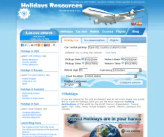 Holidaysresources.com(Holidays) Screenshot