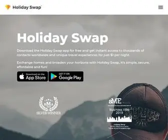 Holidayswap.com(Home Swap) Screenshot